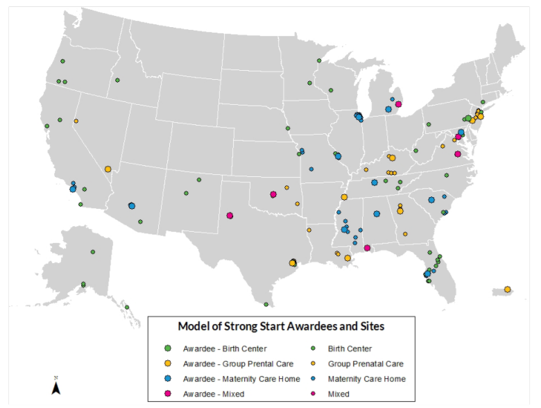 model of strong start awardee sites